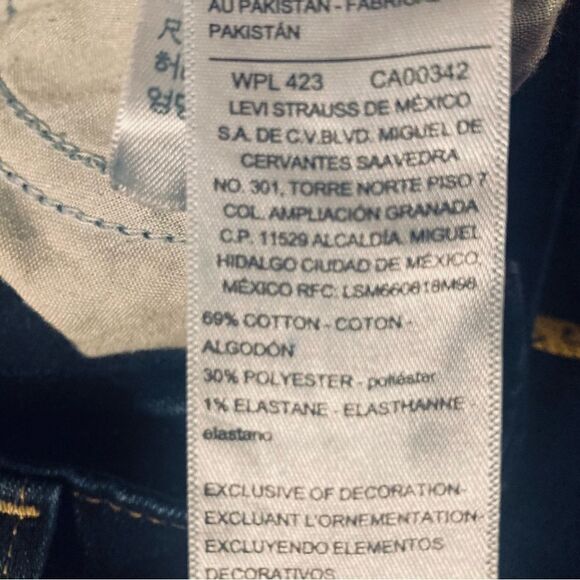 Levi’s Denim Signature High Rise Skinny Jeans - Picture 8 of 9